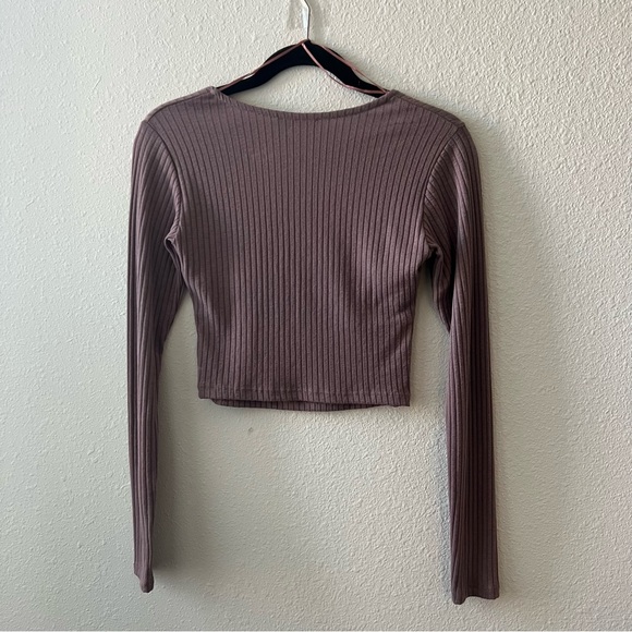 Zara Ribbed Top - Picture 2 of 4